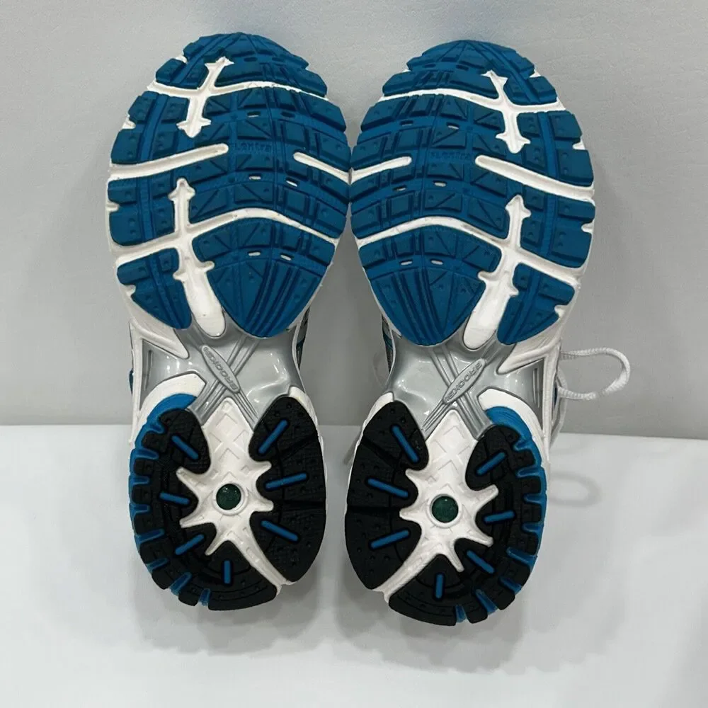 Brooks Defyance 6 Women's Size 7 Running Athletic Shoes Silver‎ Blue With Box
